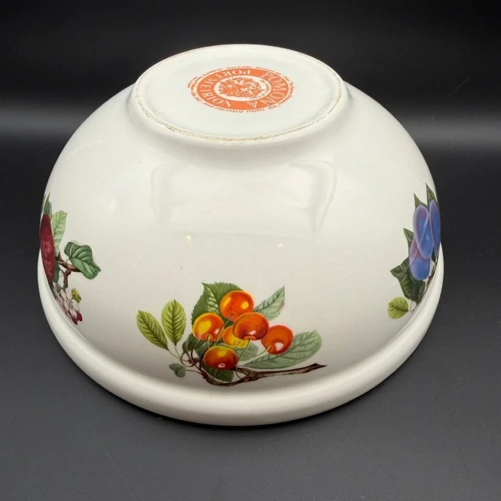Vtg Portmeirion Pomona Fruit Mixing Serving Bowl 9 3/4